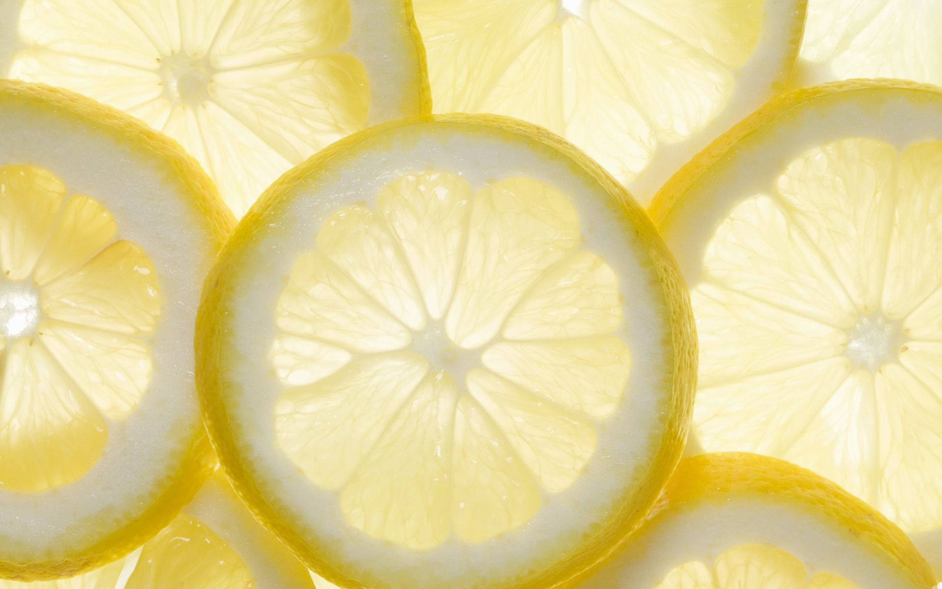 Download Freshly Harvested Lemons Soaking In Crisp, Cool Water ...