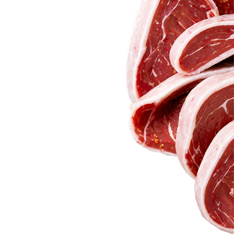 Freshly Sliced Meat Png 96 PNG