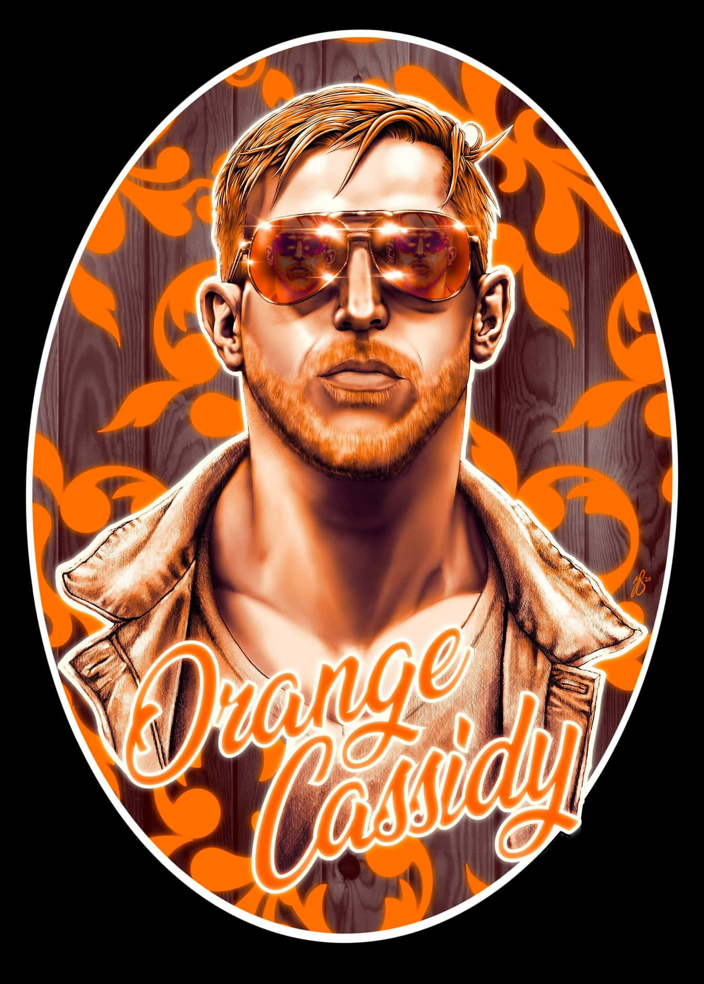 Frischgepresster Orange Cassidy Wallpaper