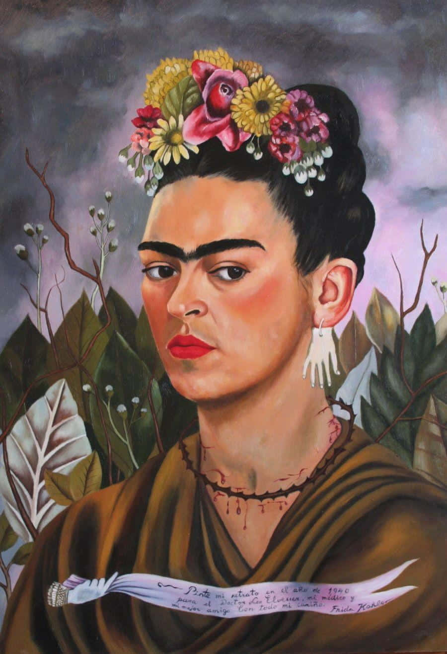 Frida Kahlo, 'frida', Oil On Canvas, C - C - C - Wallpaper