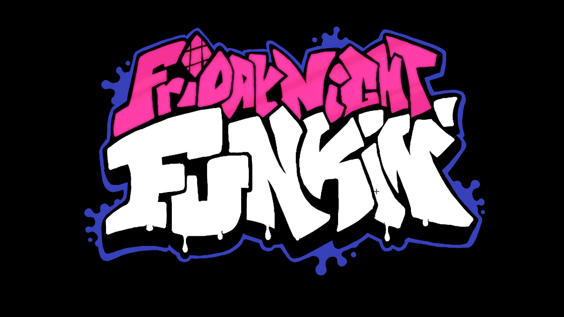 A Graffiti Logo With The Words'fucking Funk'