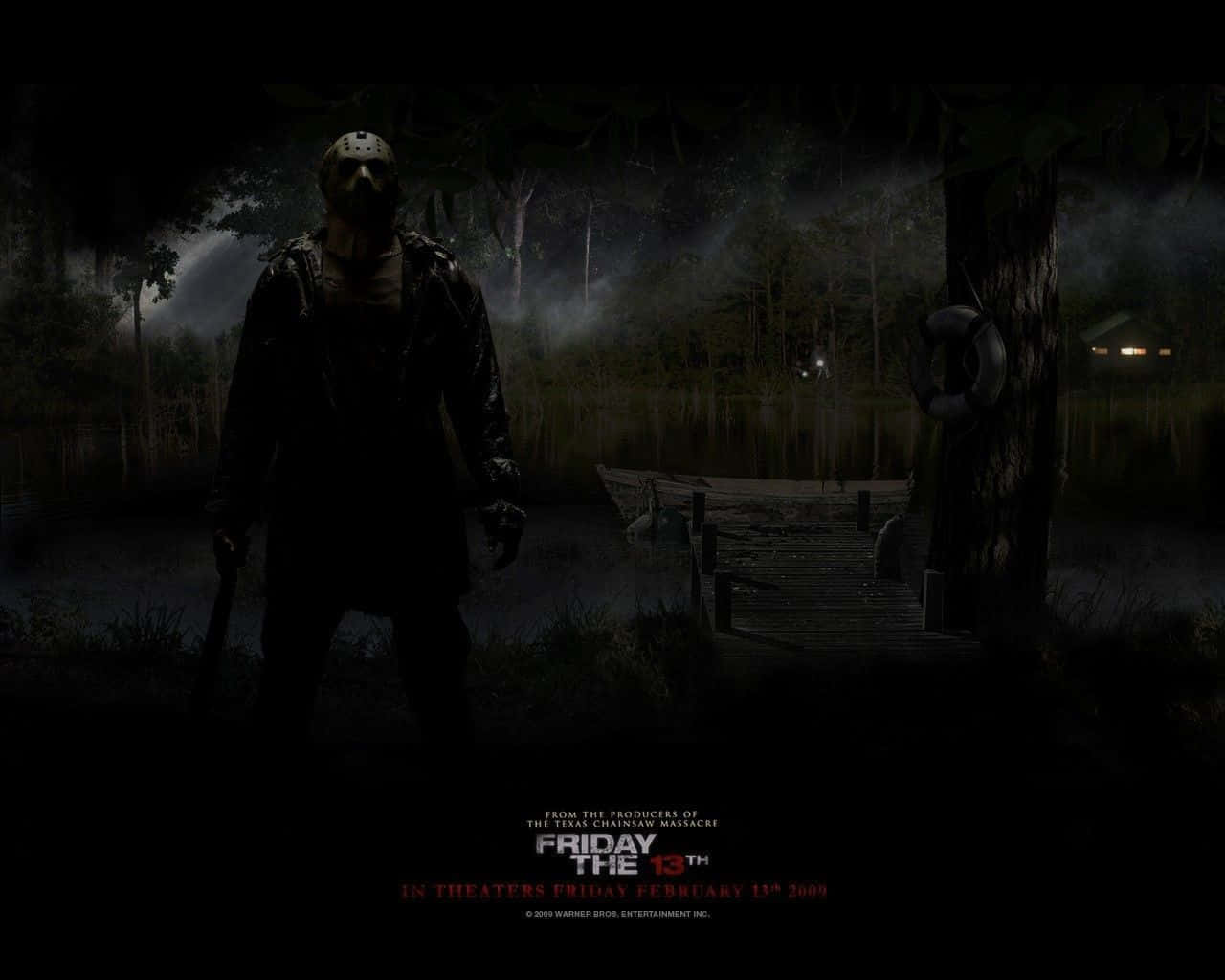 Spooky Friday the 13th Background
