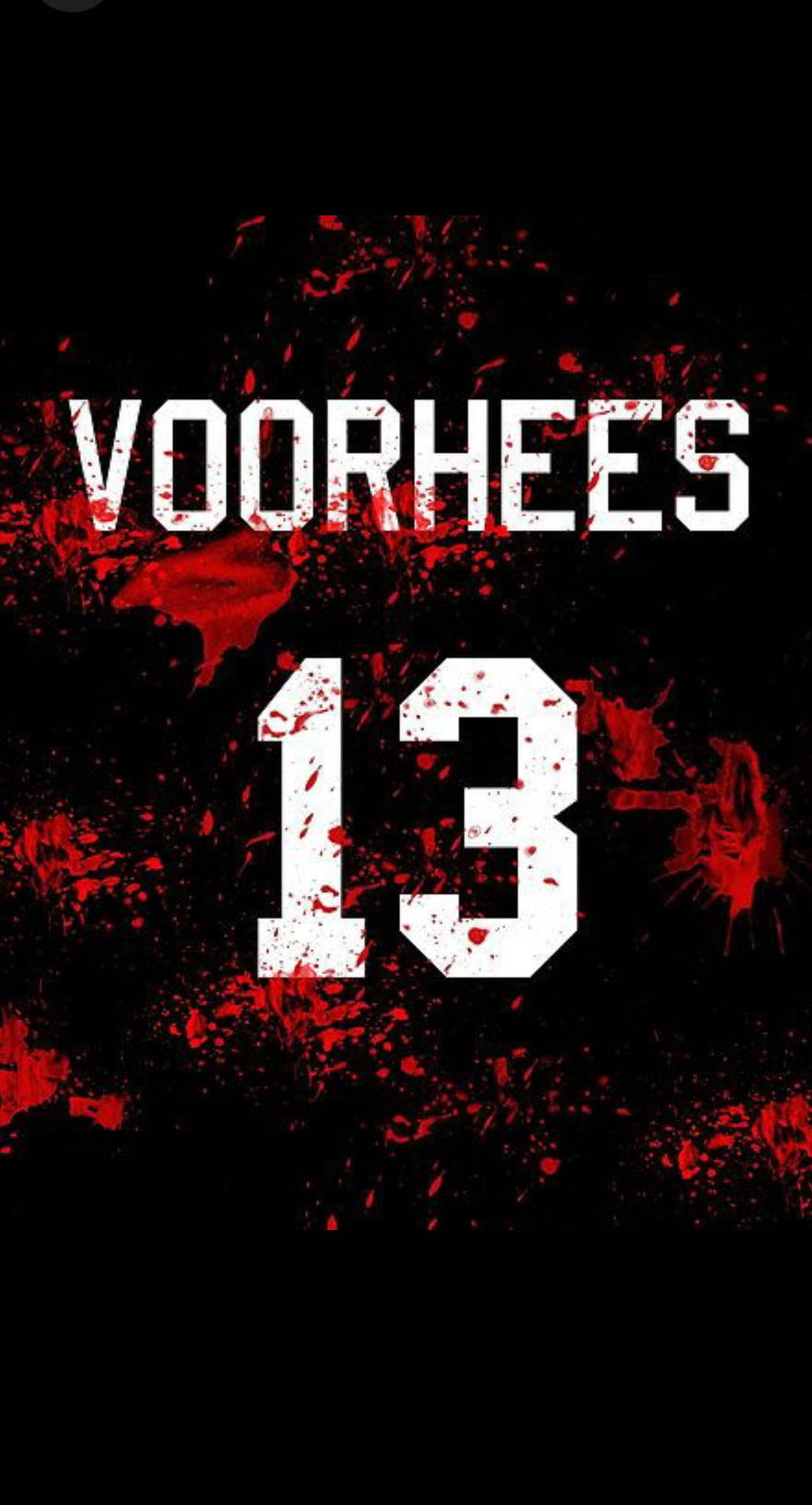 Friday The 13th Voorhees Bloody Jersey