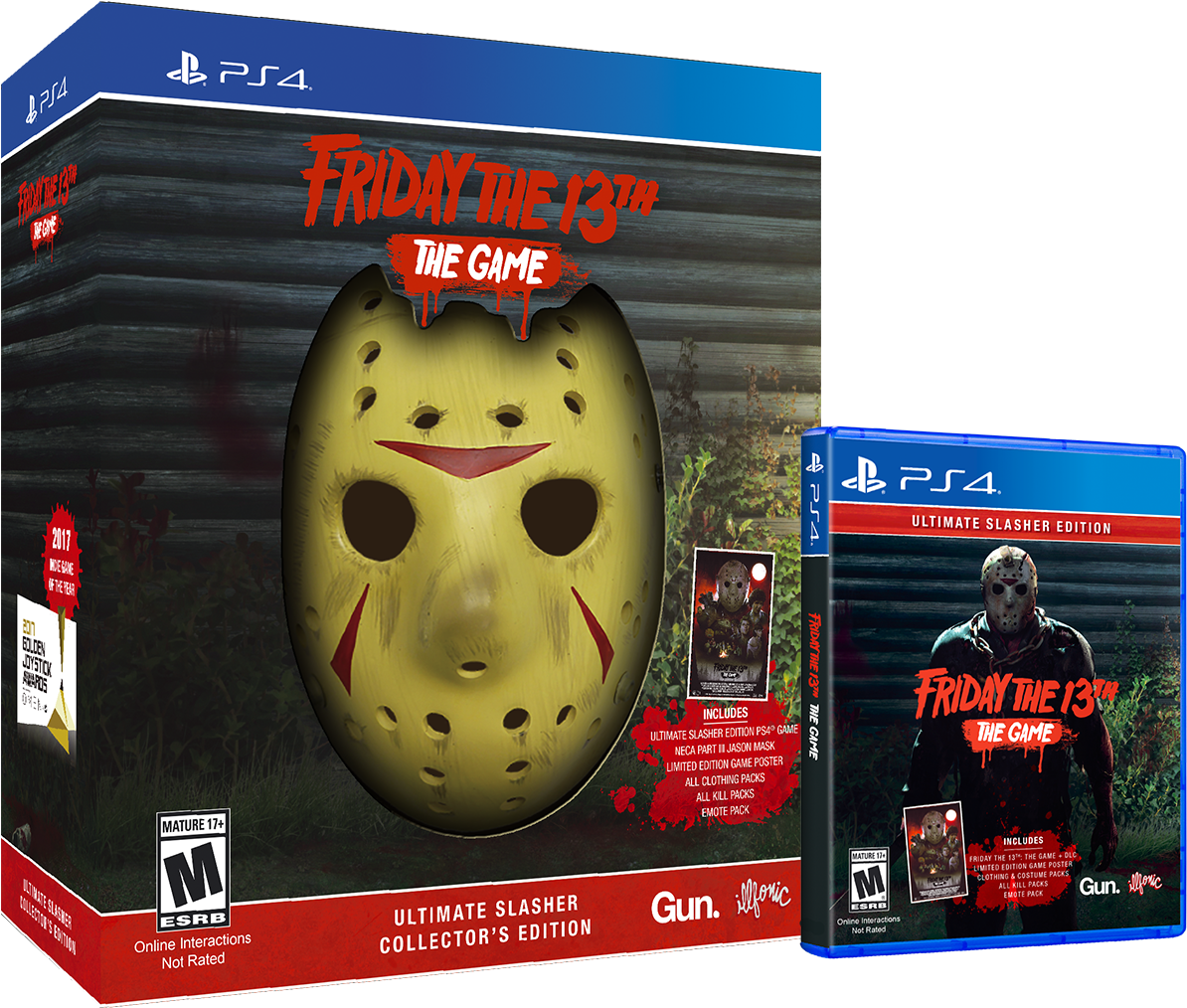 Fridaythe13th Game Collectors Edition P S4 PNG
