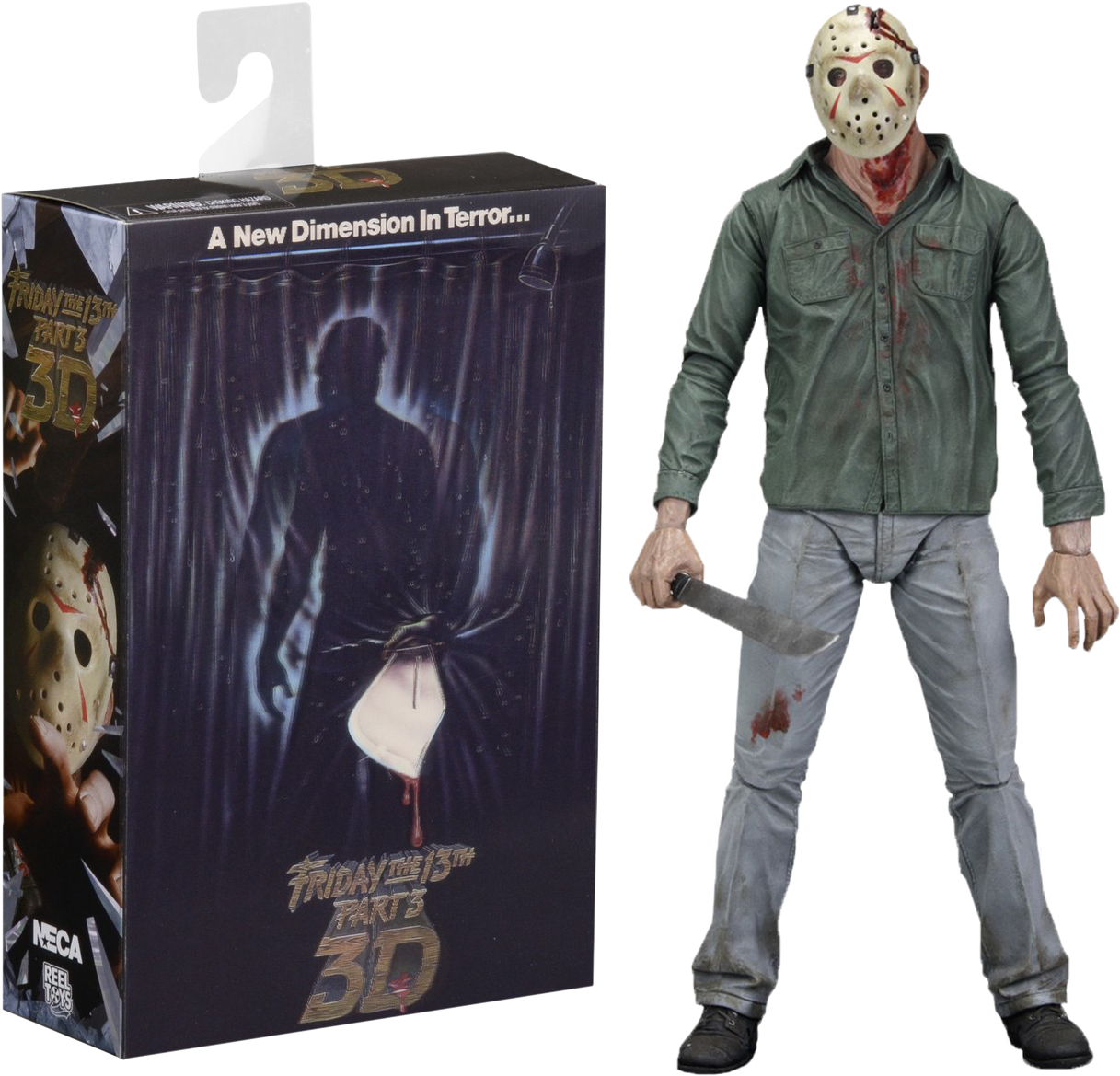 Fridaythe13th Part3 Action Figure PNG