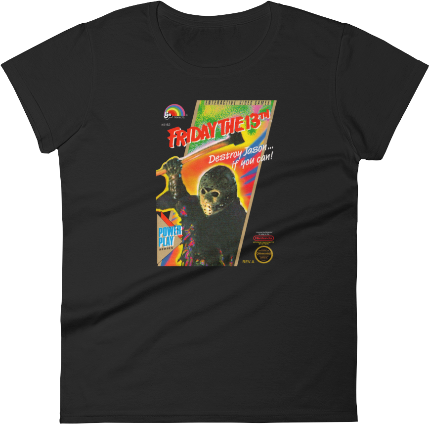 Fridaythe13th Video Game Tshirt PNG