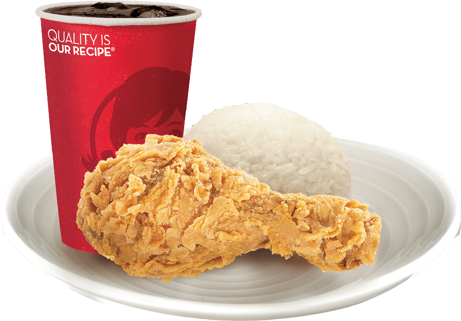 Fried Chicken Meal Combo PNG