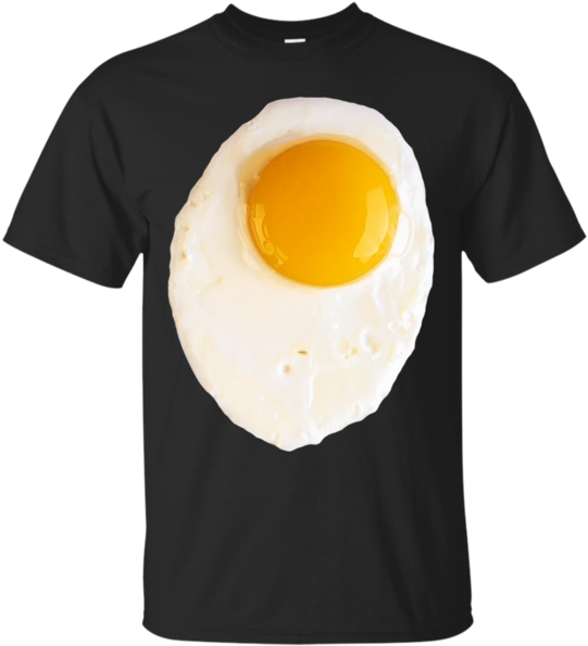 Fried Egg T Shirt Design PNG