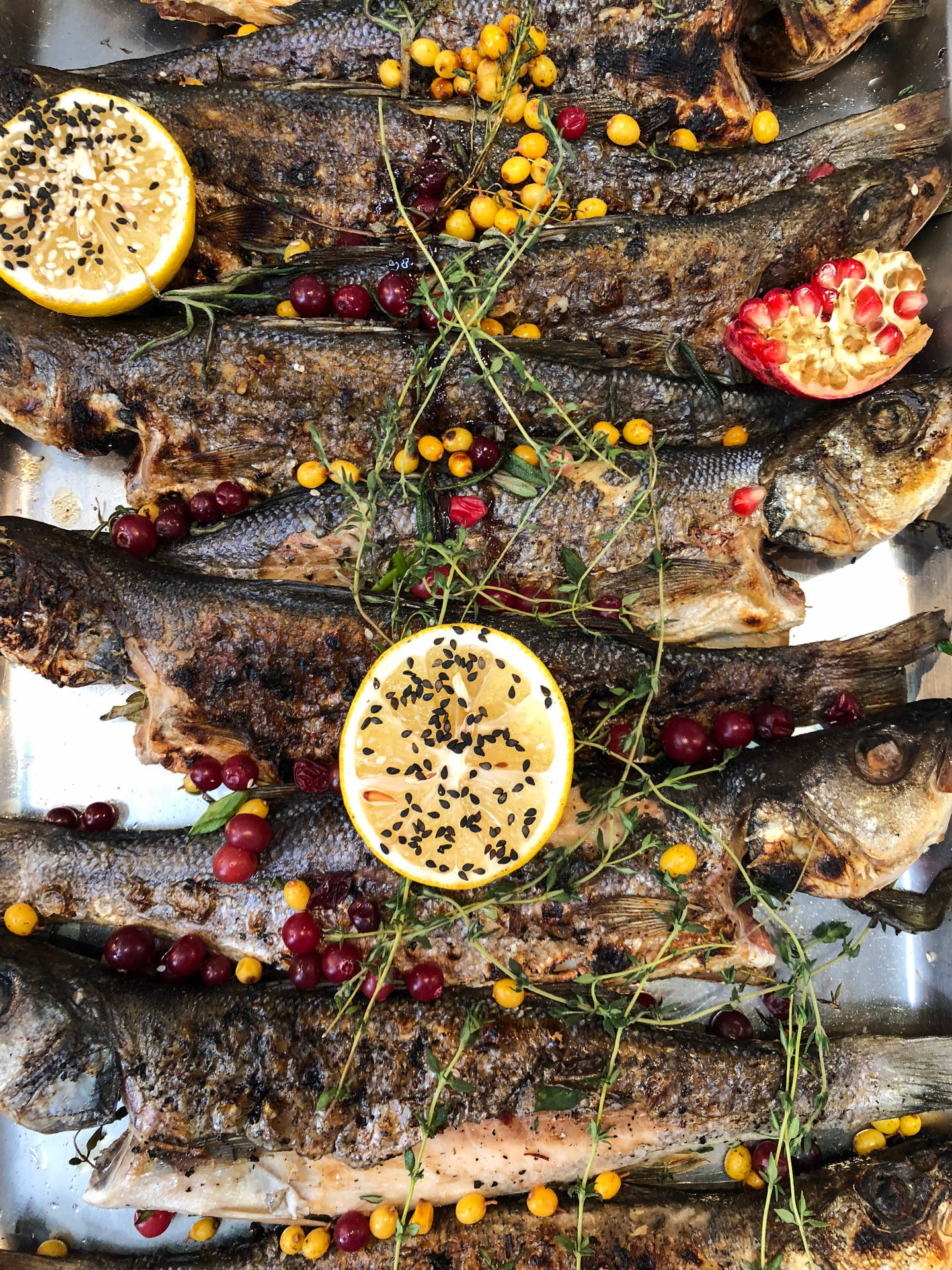 Fried Fish Food Iphone Wallpaper