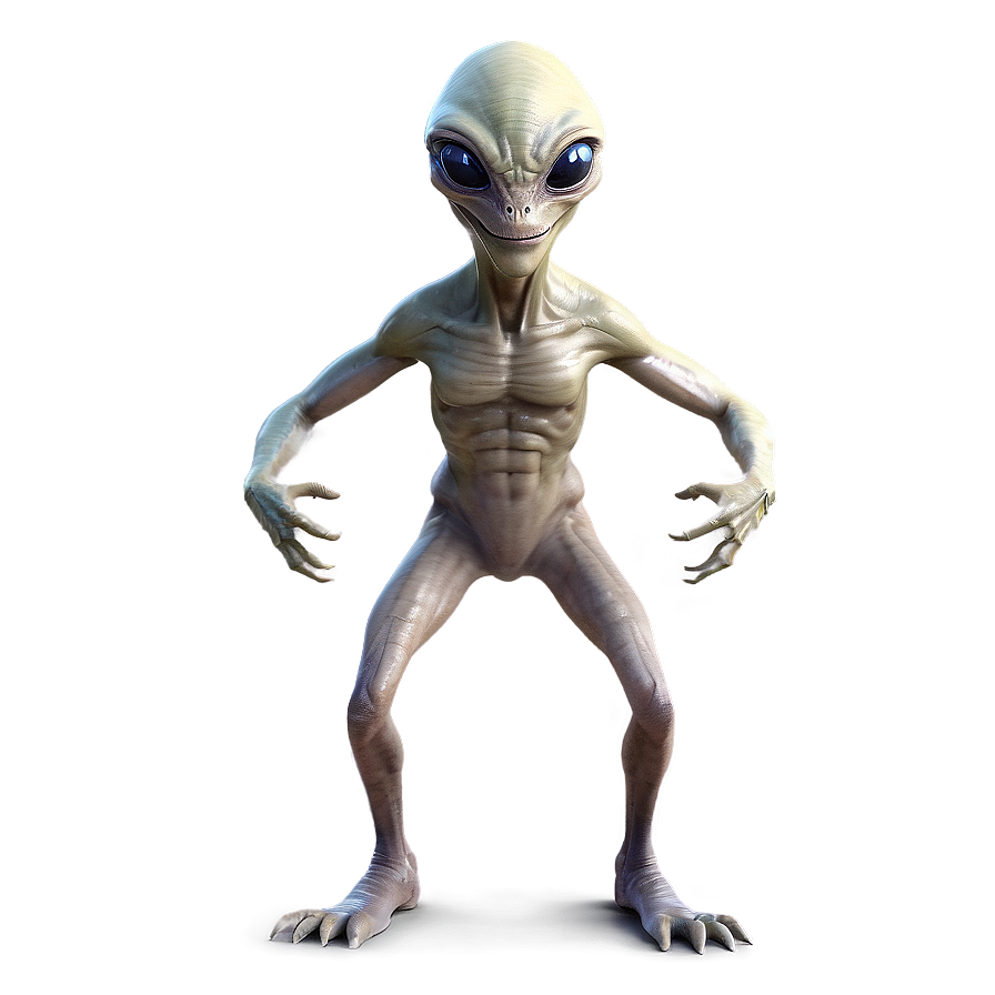 Friendly Alien Png 05032024 PNG