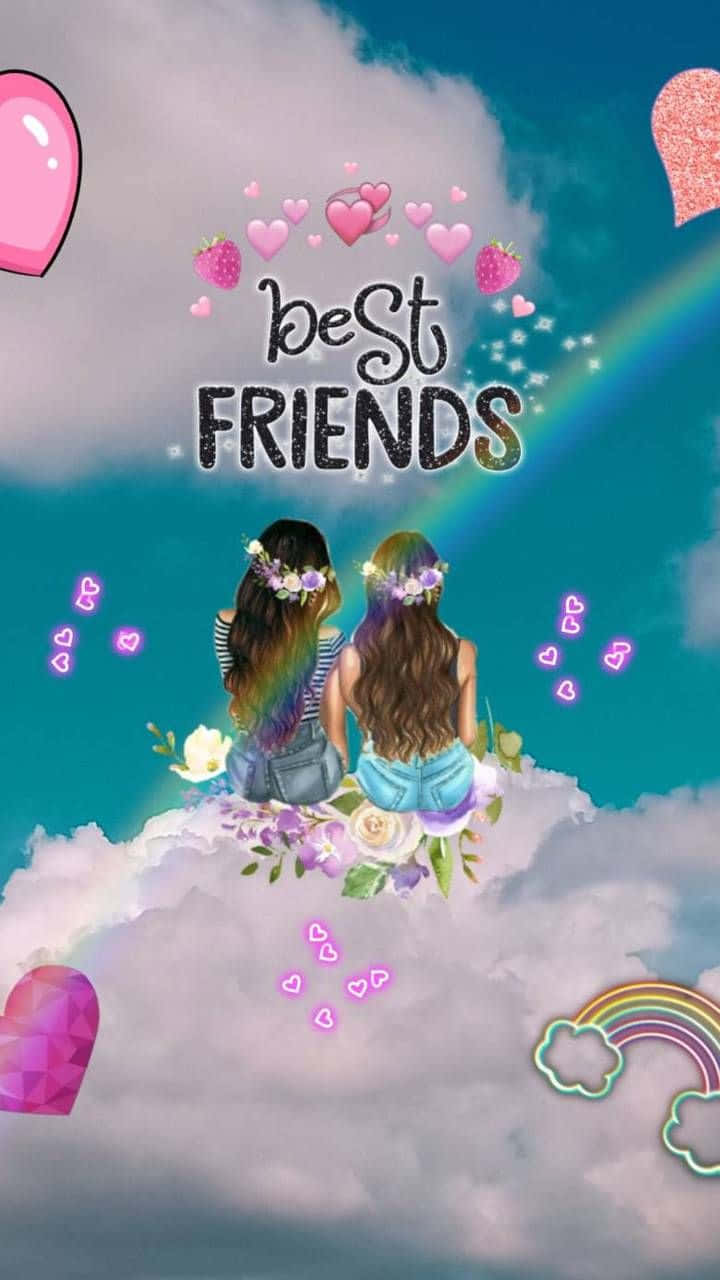 Friendly Best Friends Wallpaper