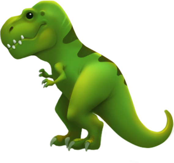 Friendly Cartoon Tyrannosaurus Rex PNG