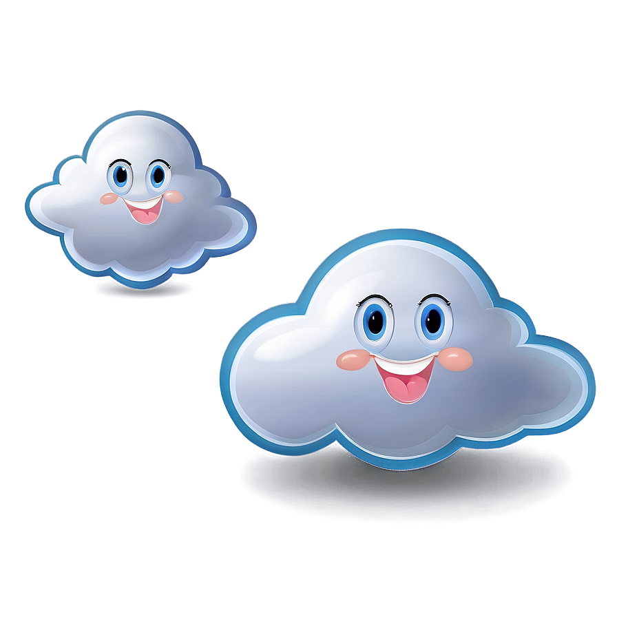 Friendly Cloud Png 46 PNG