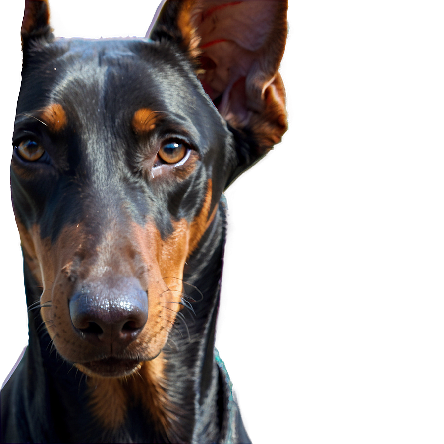 Friendly Doberman Png Sjw PNG