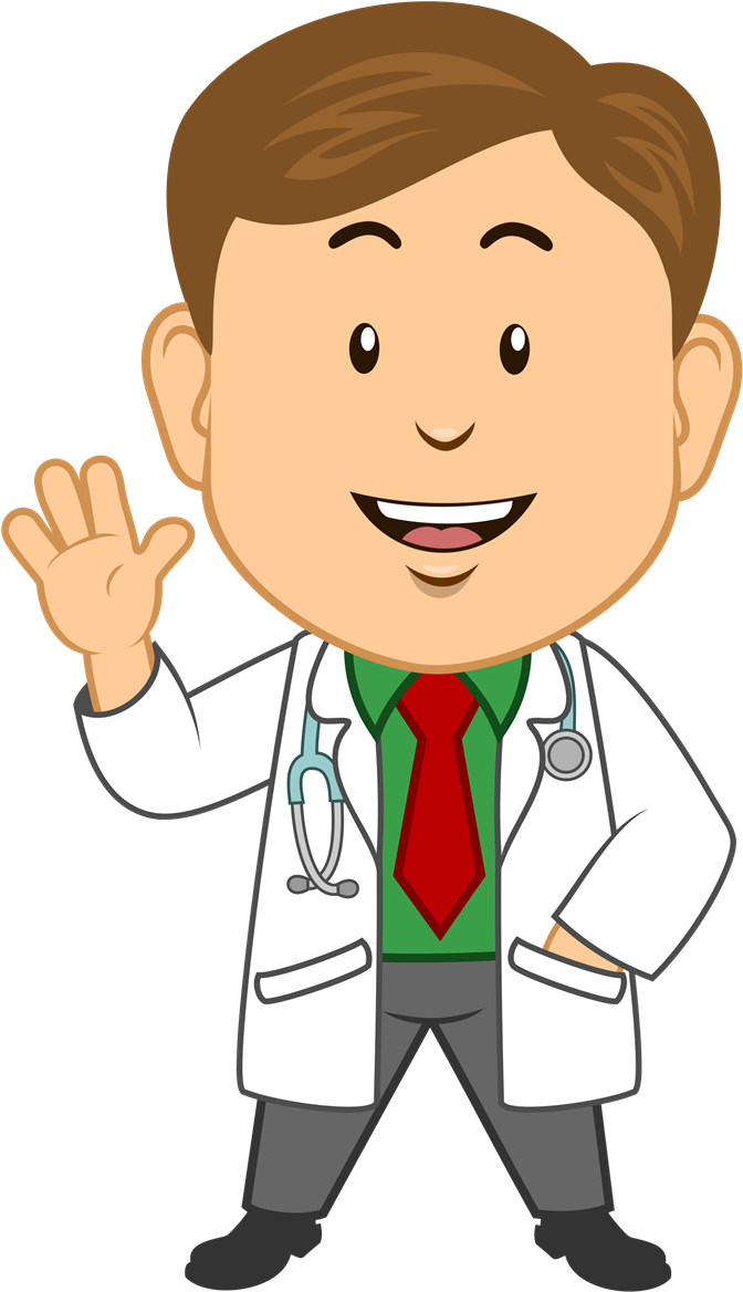 Friendly Doctor Clipart PNG