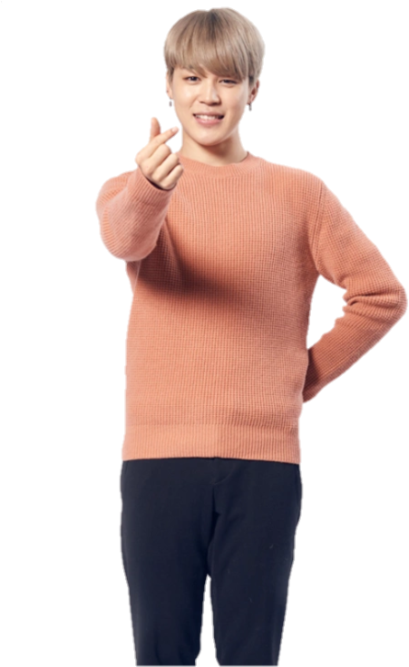 Friendly Gesture Manin Sweater PNG