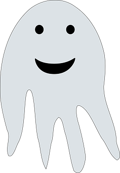 Friendly Ghost Graphic PNG