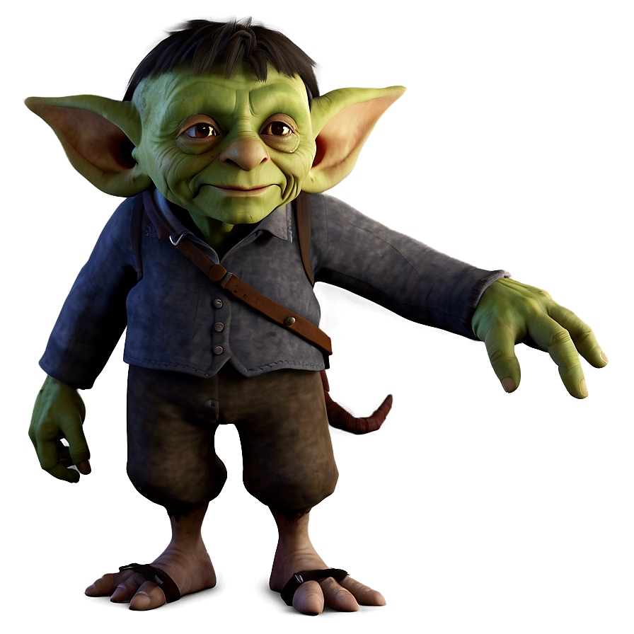 Download Friendly Goblin Villager Png 05252024 | Wallpapers.com