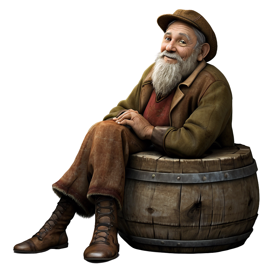 Friendly Hobo Character Png 38 PNG