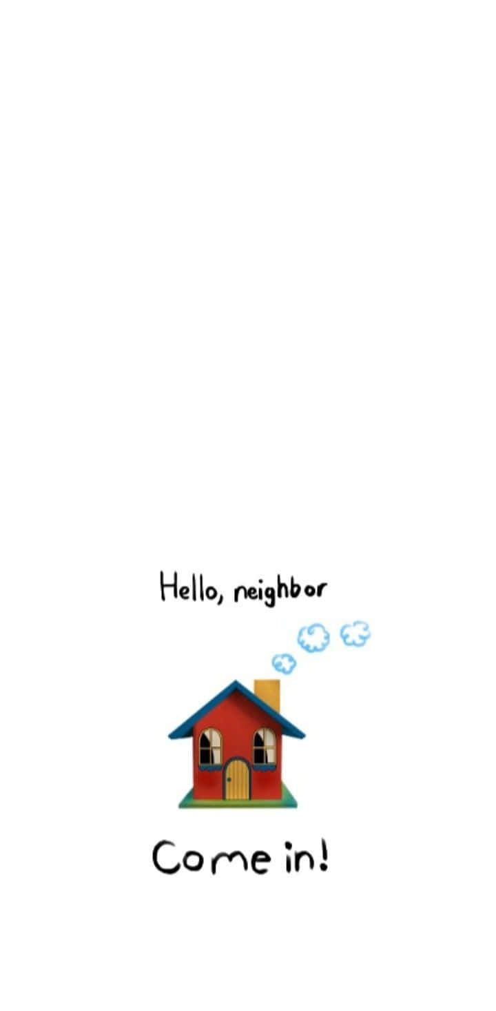 Friendly Neighbor Invitation Wallpaper