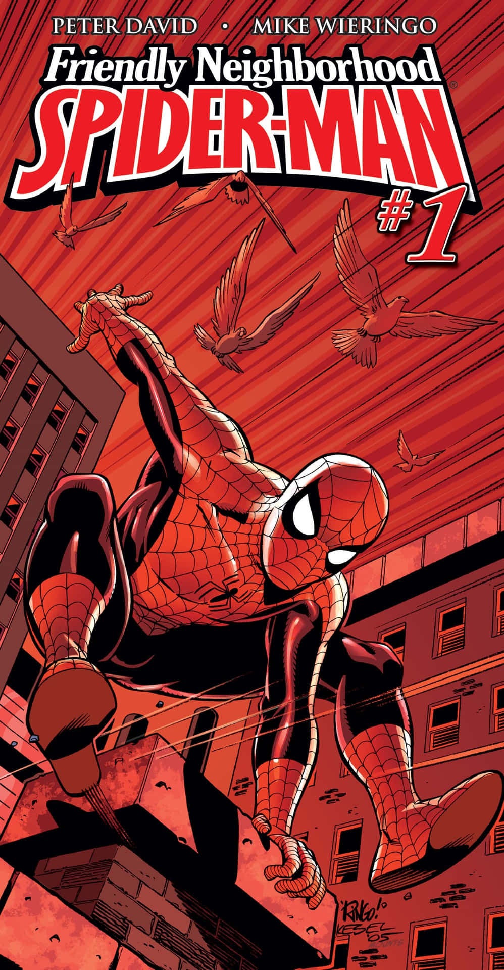 Your Friendly Neighborhood Spider-Man in Action Wallpaper