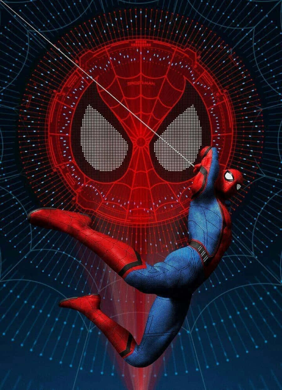 Your Friendly Neighborhood Spider-Man Swinging into Action Wallpaper
