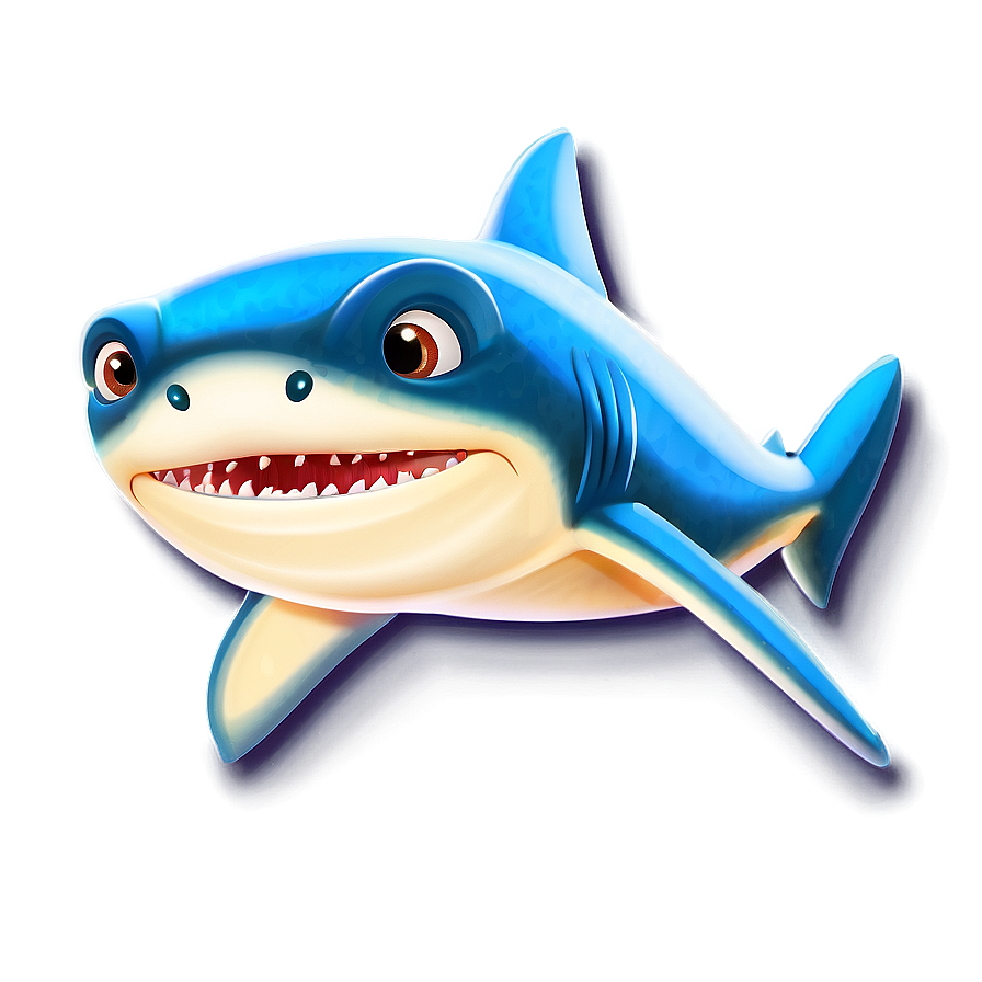 Friendly Shark Cartoon Png 55 PNG