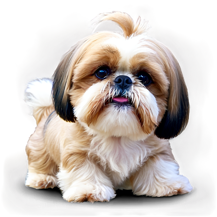 Friendly Shih Tzu Png 06242024 PNG