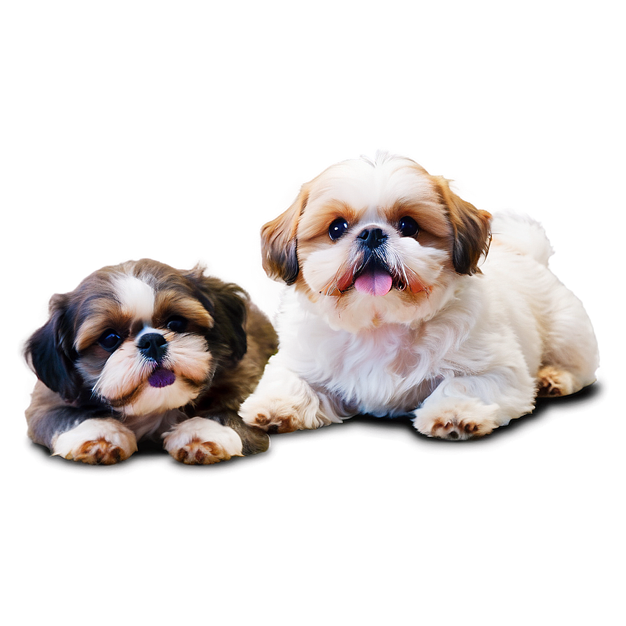 Friendly Shih Tzu Png 06242024 PNG