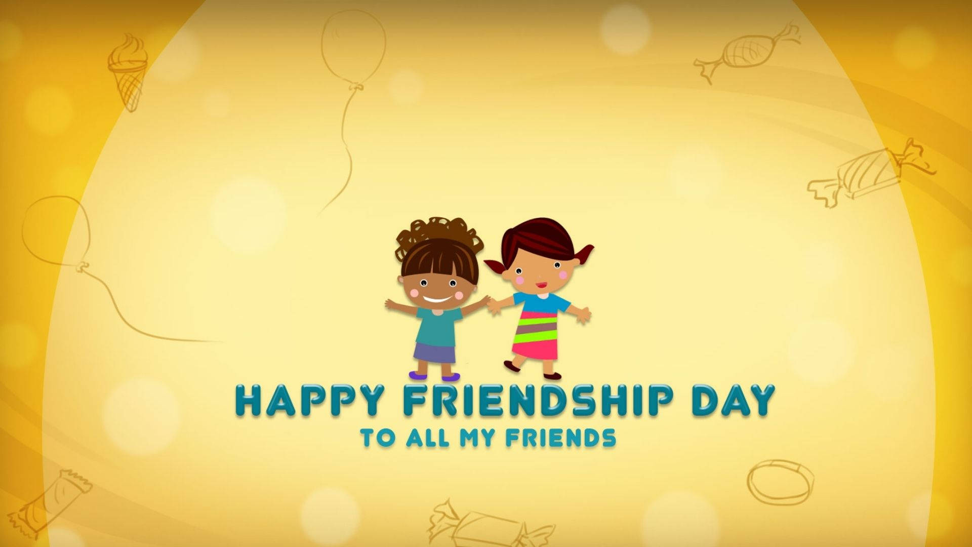 Friends For Friendship Day Wallpaper