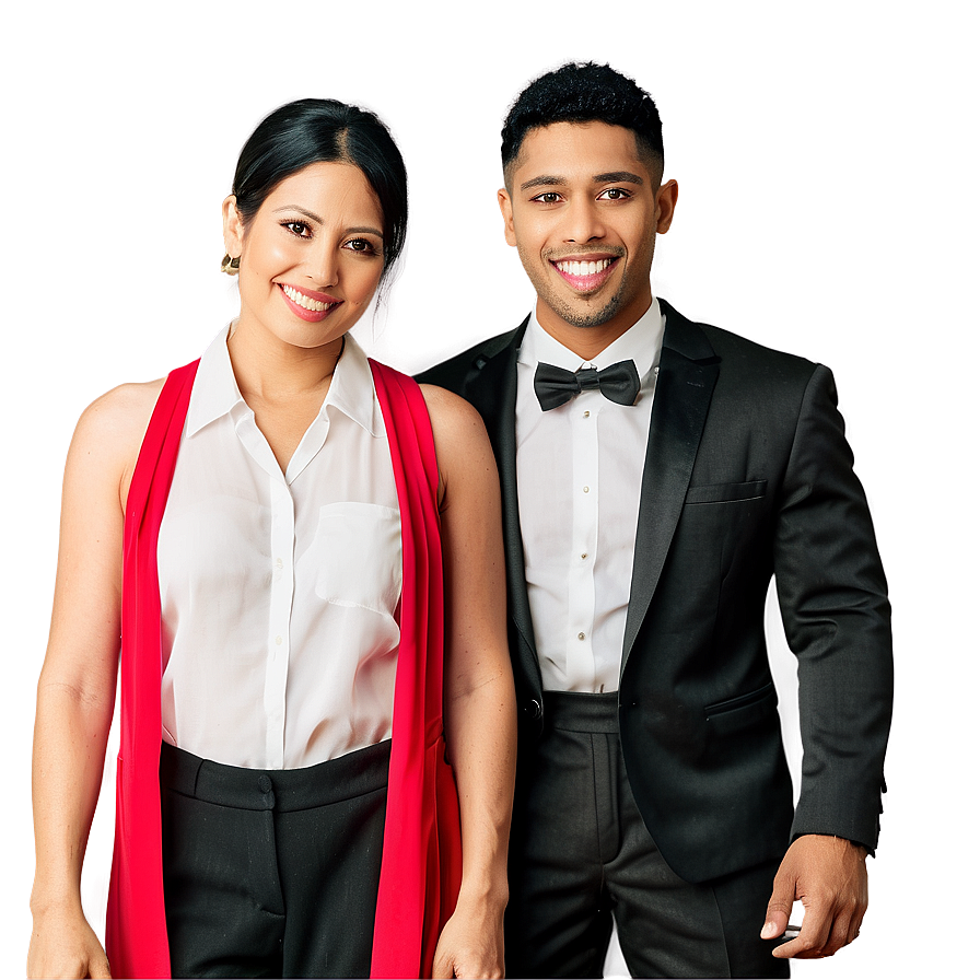 Friends In Formal Wear Png Qqf47 PNG