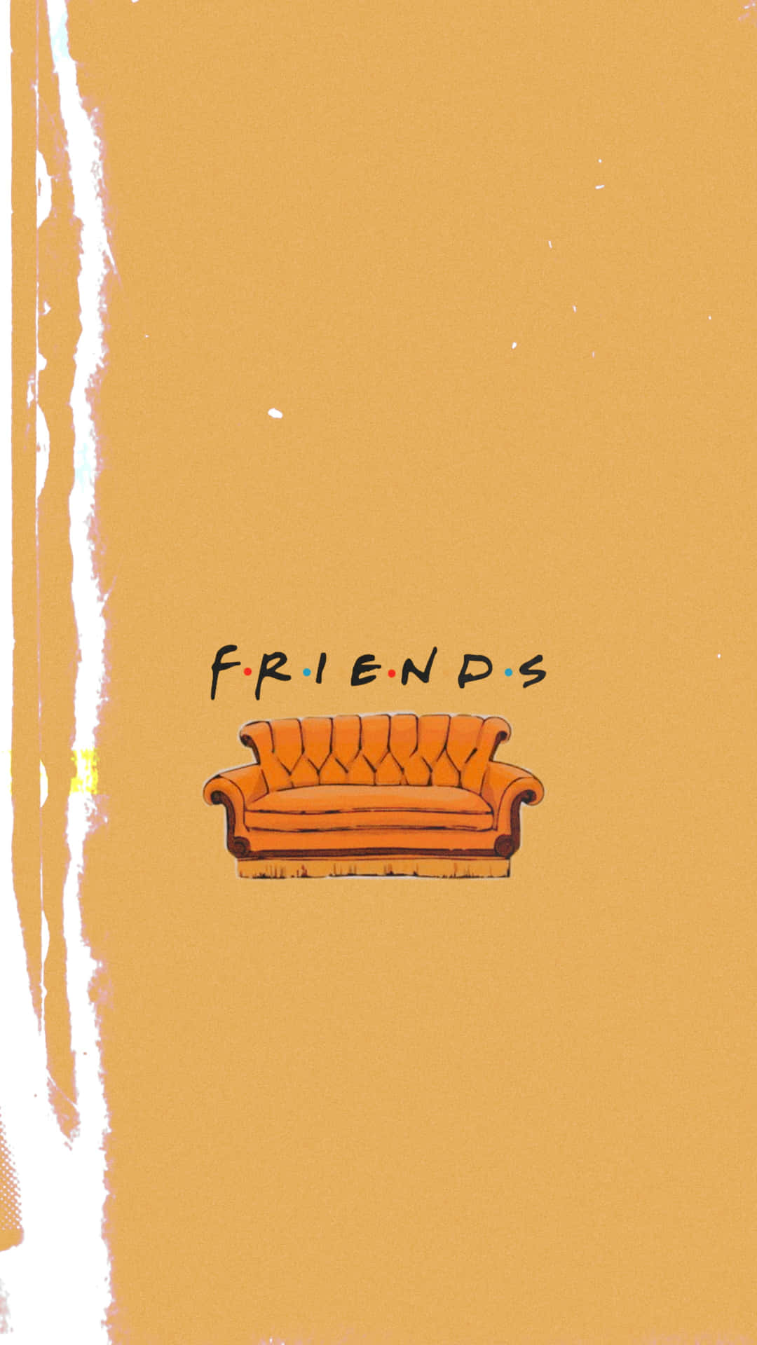 Friends Iphone Cafe Couch Wallpaper