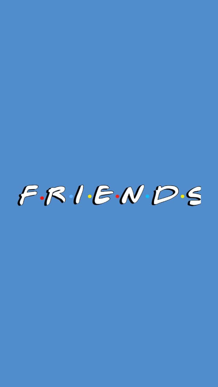 Återupptäckden Klassiska Tv-serien Friends Med Den Officiella Friends-mobilappen. Wallpaper