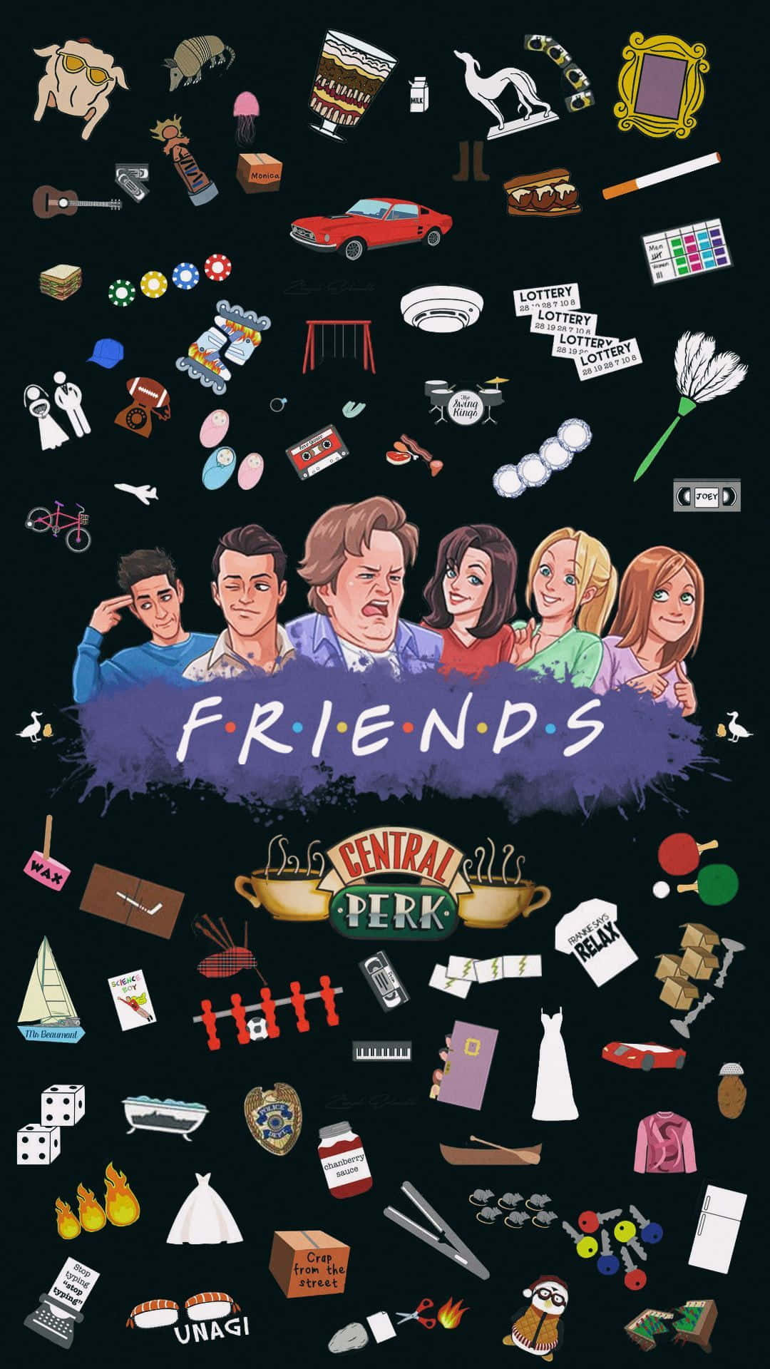 Friends TV Show iPhone Wallpapers  Top Free Friends TV Show iPhone  Backgrounds  WallpaperAccess  Friends tv show Friends tv Funniest  friends episodes