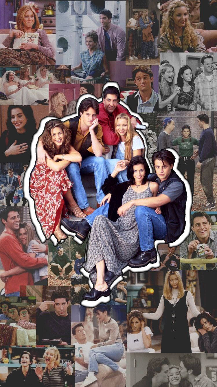 Download Friends Phone Aesthetic Collage Wallpaper 