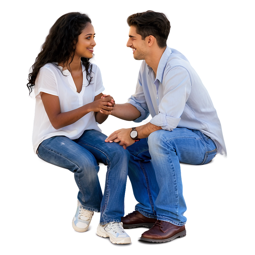 Friends Sitting In Circle Png 05252024 PNG