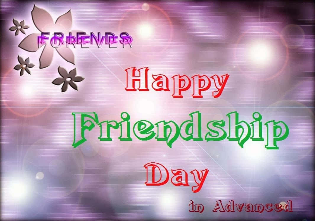 Feiertden Tag Der Freundschaft Zusammen!
