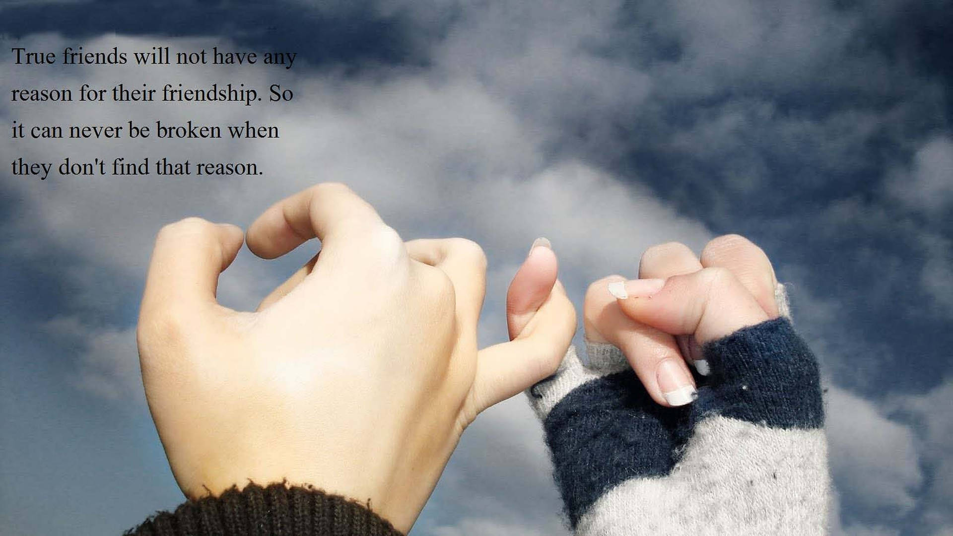 Friendship Quotes Pinky Promise