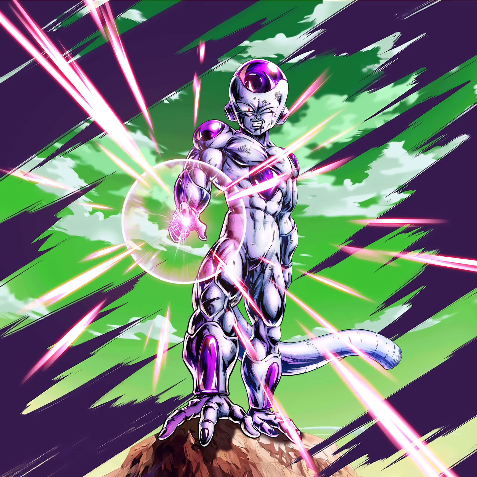 Fight Against Frieza To Resist The Evil Forces. Wallpaper