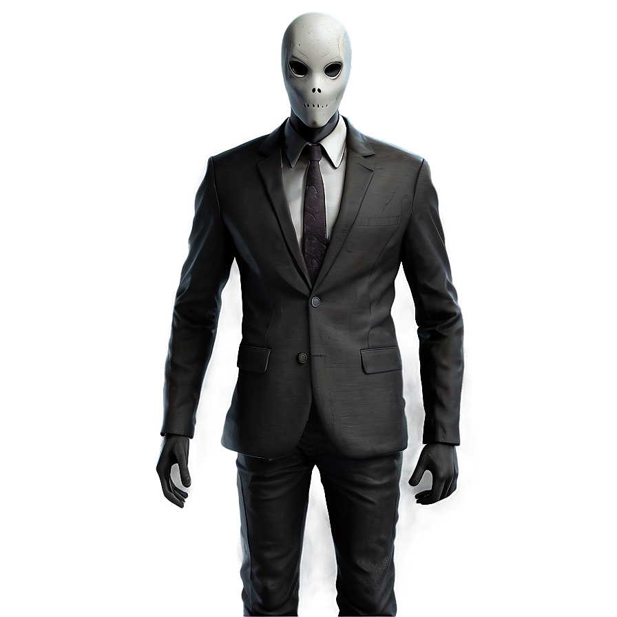 Download Frightening Slender Man Png Kfb | Wallpapers.com