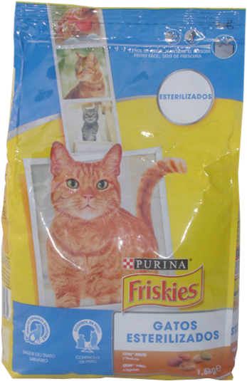 Friskies Cat Food Package Sterilized Cats PNG
