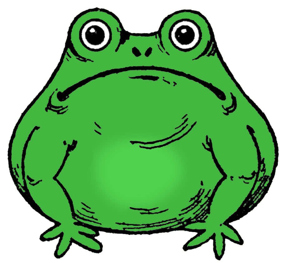 A Frog Drawing Evokes Wonder