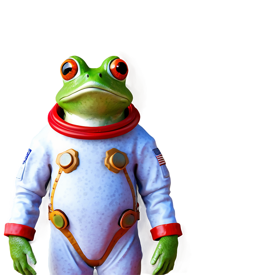 Frog In Space Suit Png Ovm PNG
