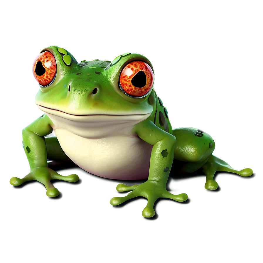 Frog Prince Cartoon Png Lqx38 PNG