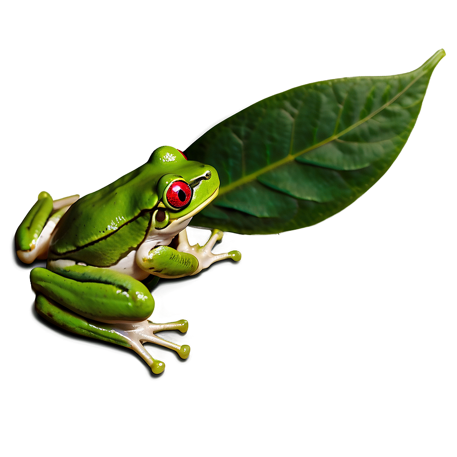 Frog Under Leaf Png 55 PNG
