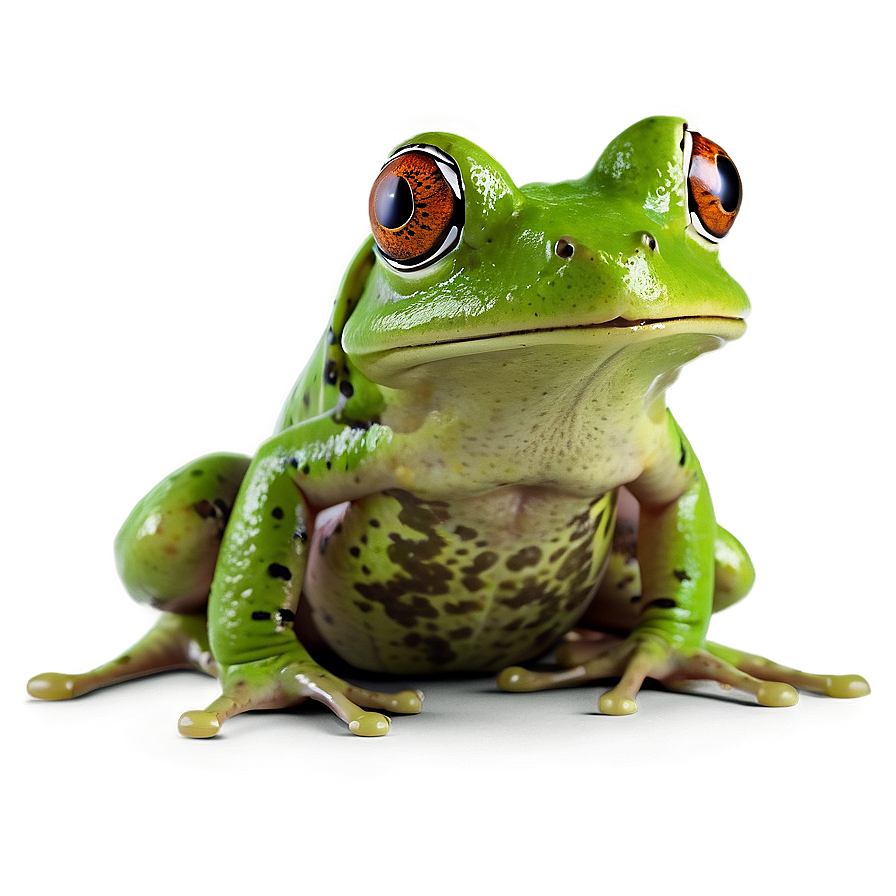 Download Frog Under Leaf Png Ruc | Wallpapers.com