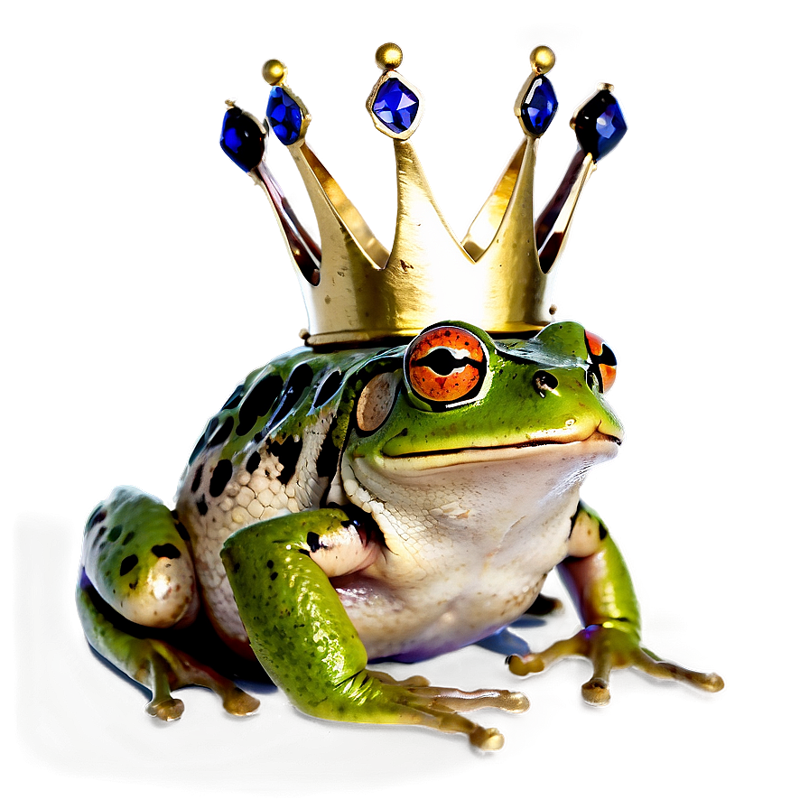 Frog With Crown Png Glr PNG