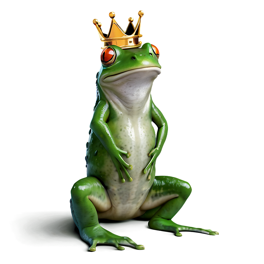 Frog With Crown Png Ngk59 PNG