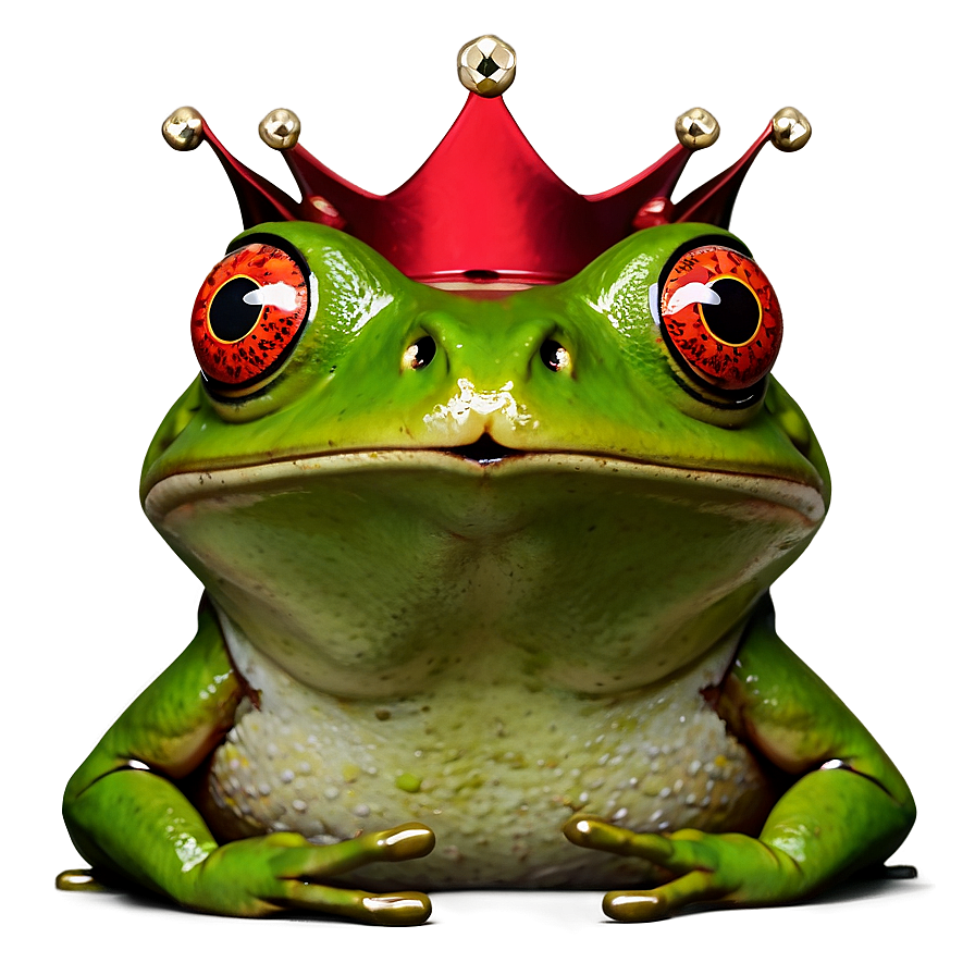 Frog With Crown Png Vyf PNG