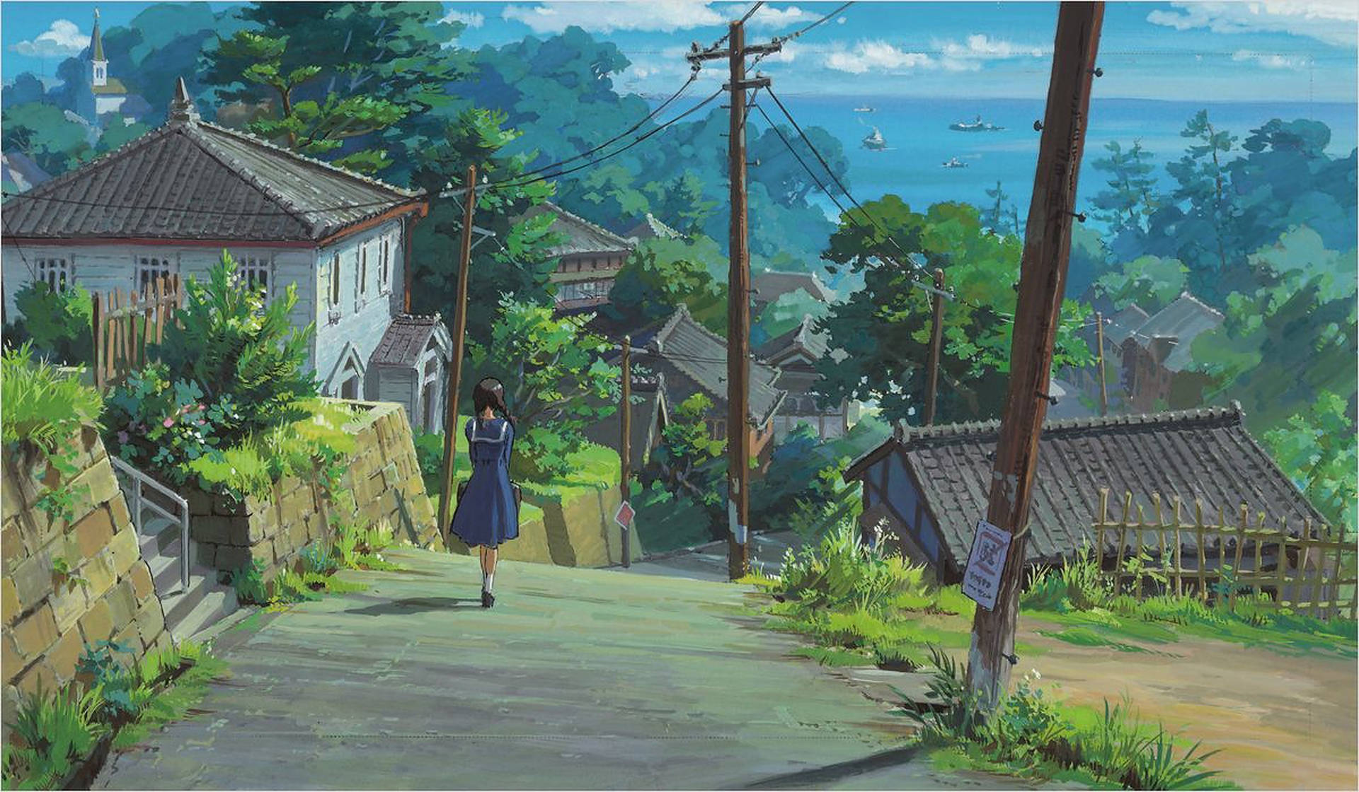 From Up On Poppy Hill Artwork Background